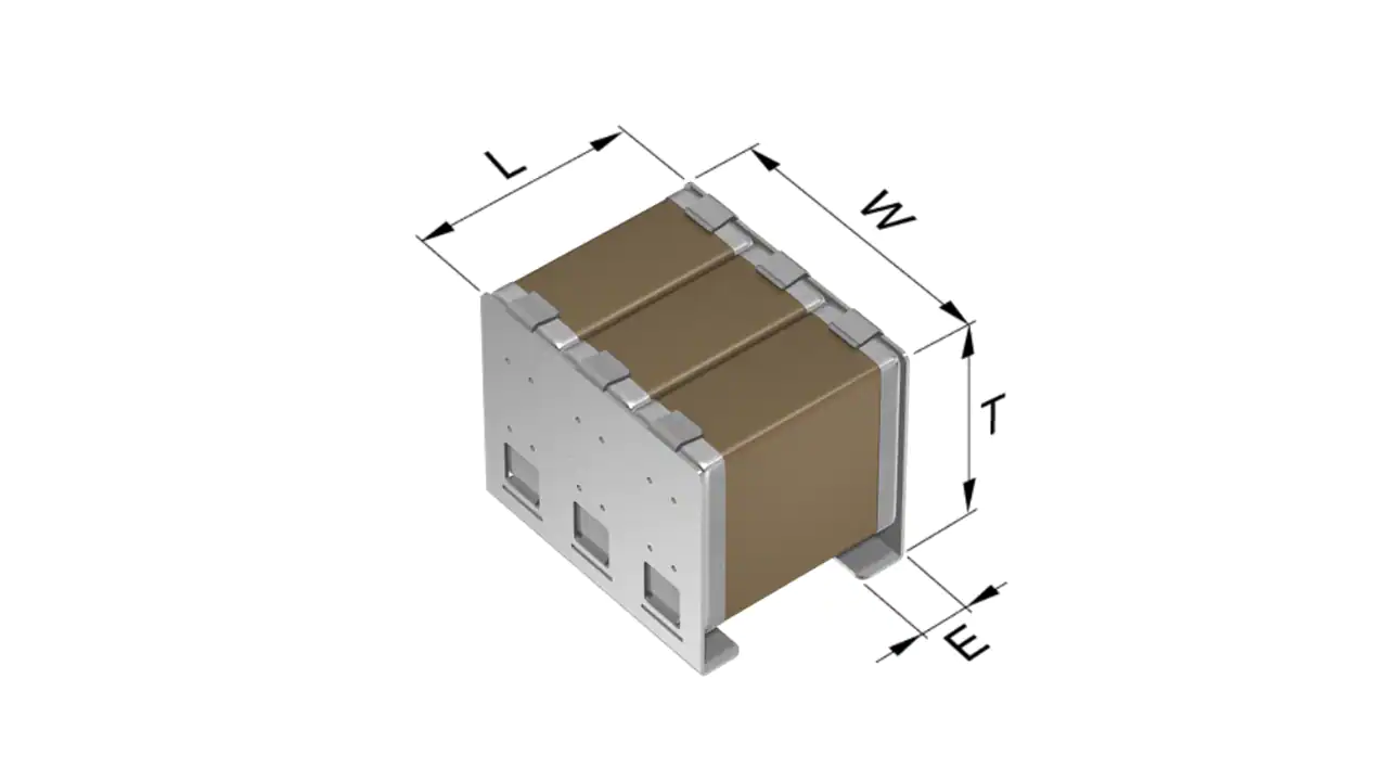 MLCC,積層貼片陶瓷片式電容器,金屬支架電容:CAA573